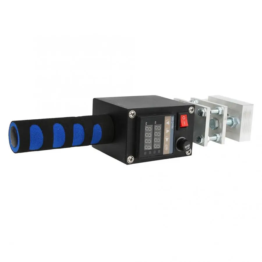 Машина для горячего тиснения фольгой Ручной цифровой тепловой пресс кожа ткань