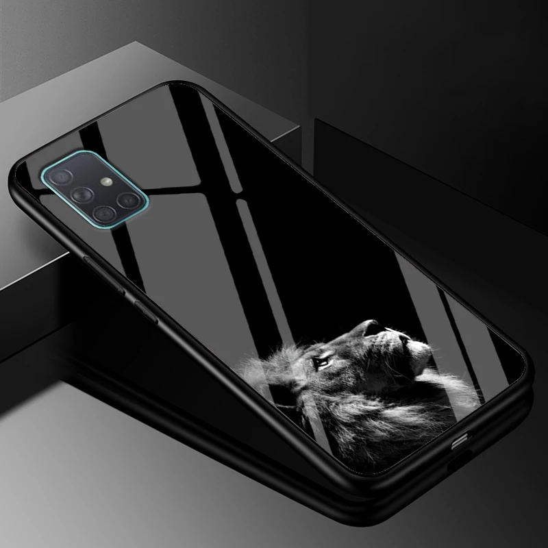Чехол-накладка для Samsung Galaxy A51 A31 A41 A71 5G закаленное стекло | Мобильные телефоны и