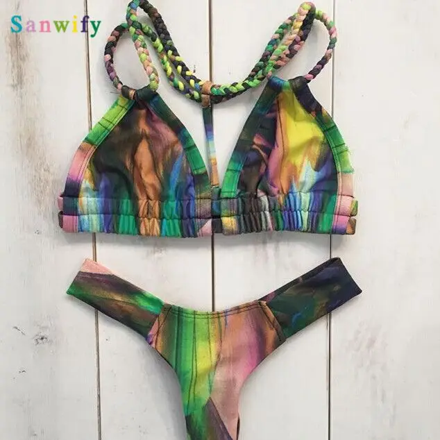 

2020 Sexy Swimwear Fashionable Bikinibikini Women's Swimsuit Printed Bikini