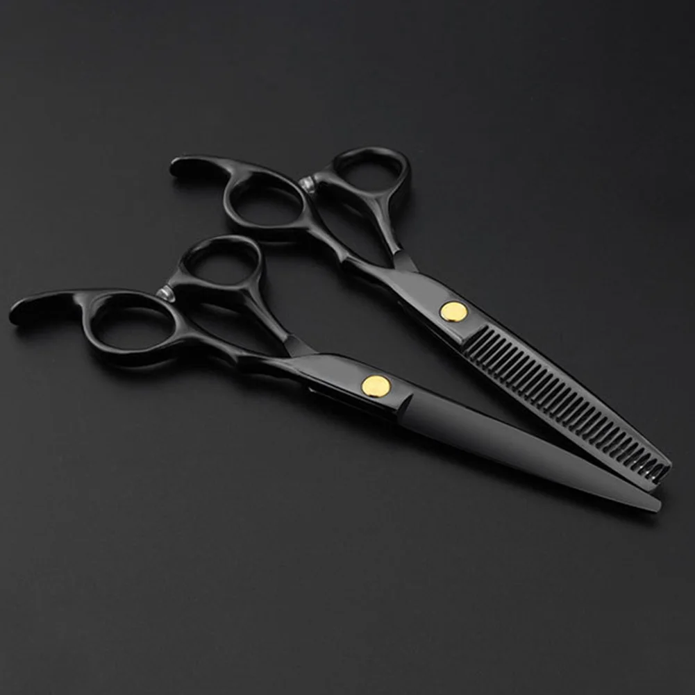 

9pcs Ergonomic With Bag Home Travel Thinning Cutting Professional Barber Stainless Steel Hairdressing Scissor Set Haircut Kit