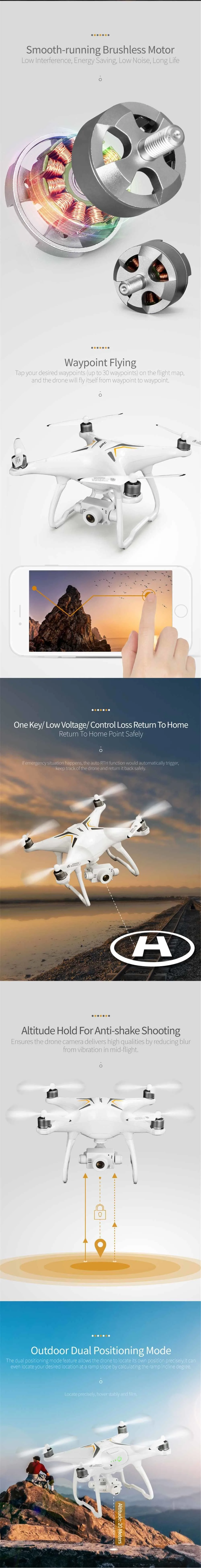 JJRC X6 Aircus 5g Wi-Fi Fpv двойная Gps 1080p широкоугольная камера самостабилизирующийся гиростабилизатор режим высоты Радиоуправляемый Дрон Квадрокоптер RTF