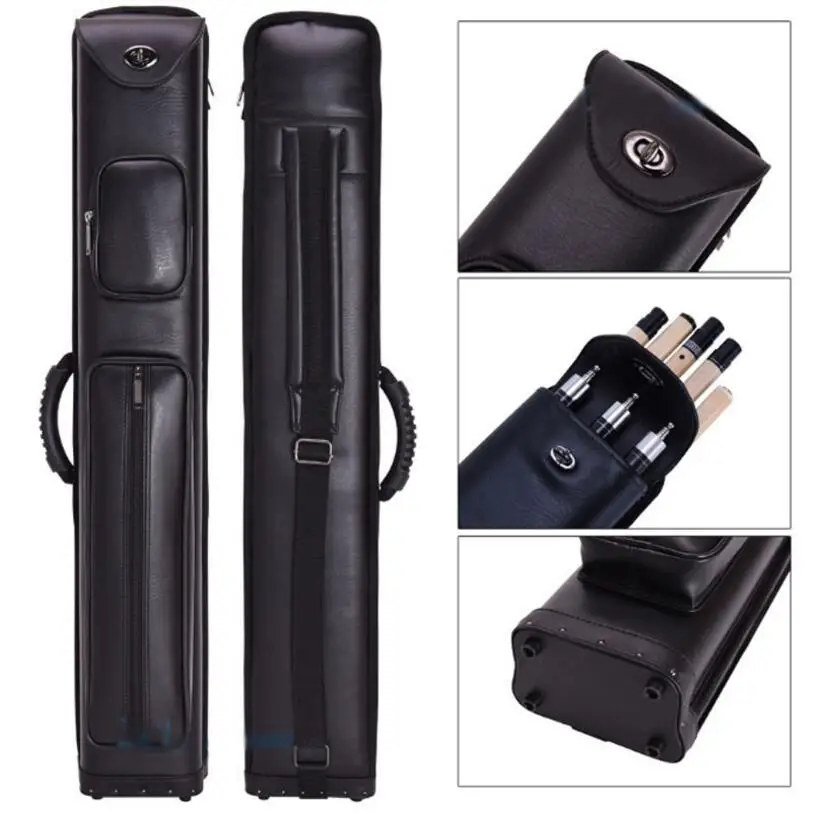 

New Arrival 3x5 Pro Pool Cue Case 3 Butts 5 Shafts Carry Billiard Pool Cue Stick Professional Portable Carrying Case