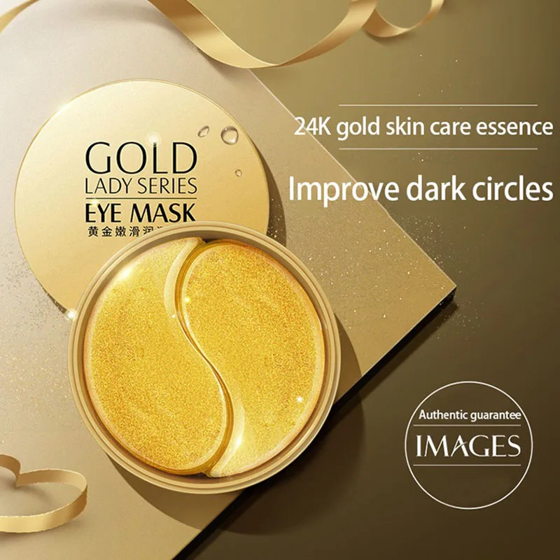 

Gold/Seaweed Collagen Mask Natural Moisturizing Gel Eye patches Remove Dark Circles Anti Age Bag Eye Wrinkle Skin Care 60pcs