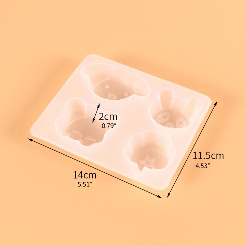 

Animal Series Jewelry Epoxy Resin Mold Earrings Pendant Silicone Mould DIY Crafts Necklace Casting Tools