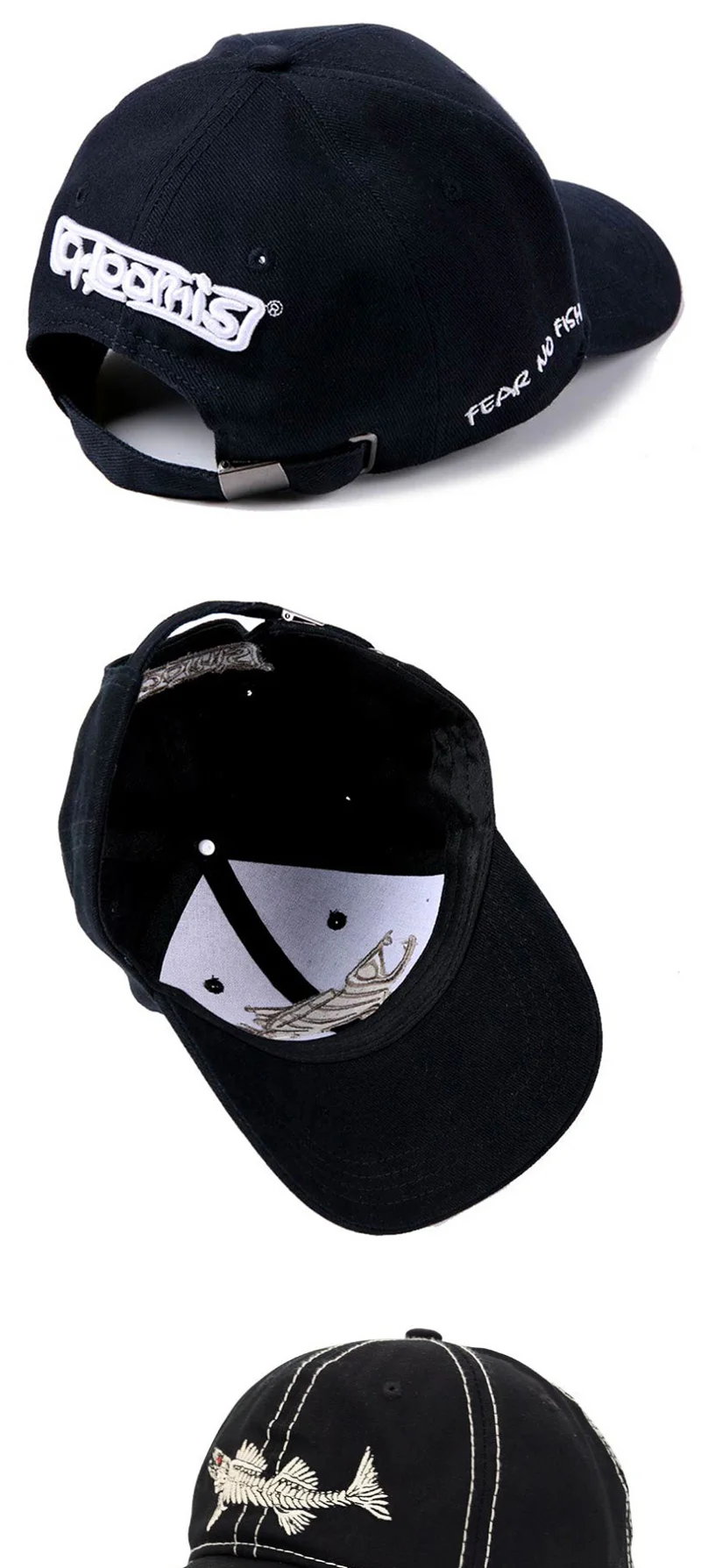 Рыбья кость Для Мужчин's Бейсбол Кепки Для женщин Snapback Рыбацкая шляпа c вышивкой, для отца пижамный комплект с рисунком «человека Кепка-тракер в армейском стиле летние Фишер бренд Для мужчин Кепки