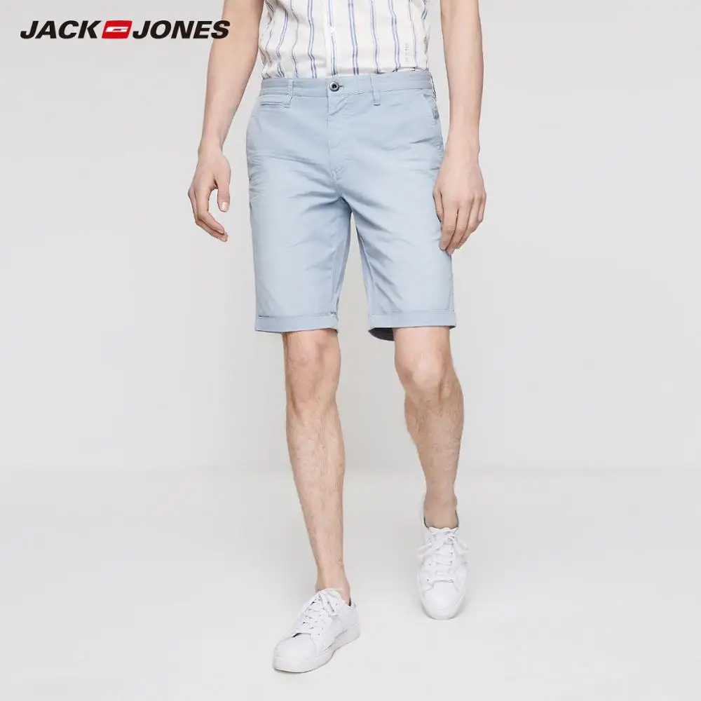 JackJones мужские тонкие базовые разноцветные Стрейчевые хлопковые шорты |