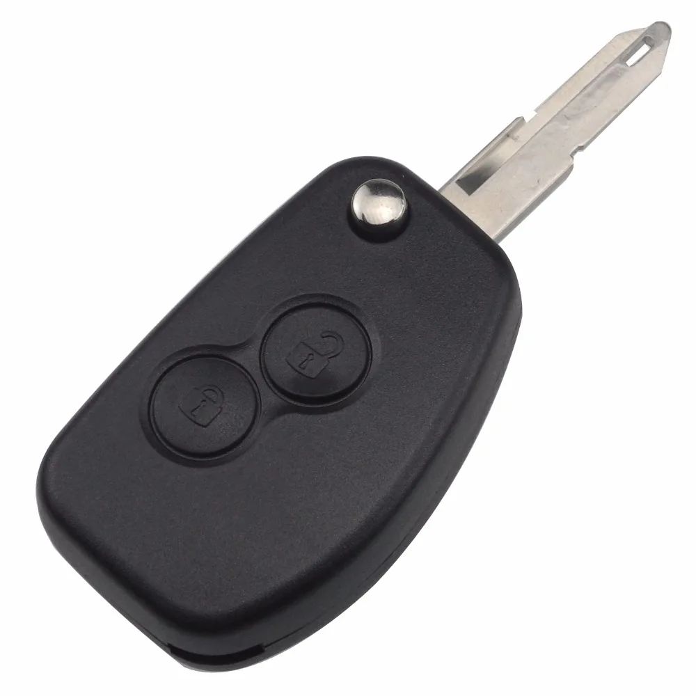 2/3 кнопки модифицированный Автомобильный ключ для Renault Dacia Duster модус Логан Espace Clio 3 Twingo Kangoo чехол для дистанционного ключа Fob