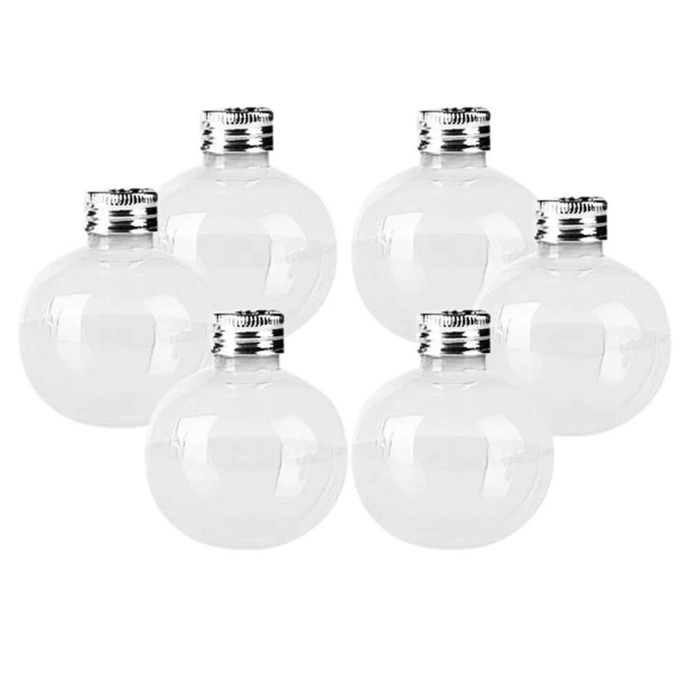 

Household Tools 6 Pack Booze Filled Christmas Tree Ornaments Water Bottle Milk Juice Bulbs Cup Useful 2021 New #632