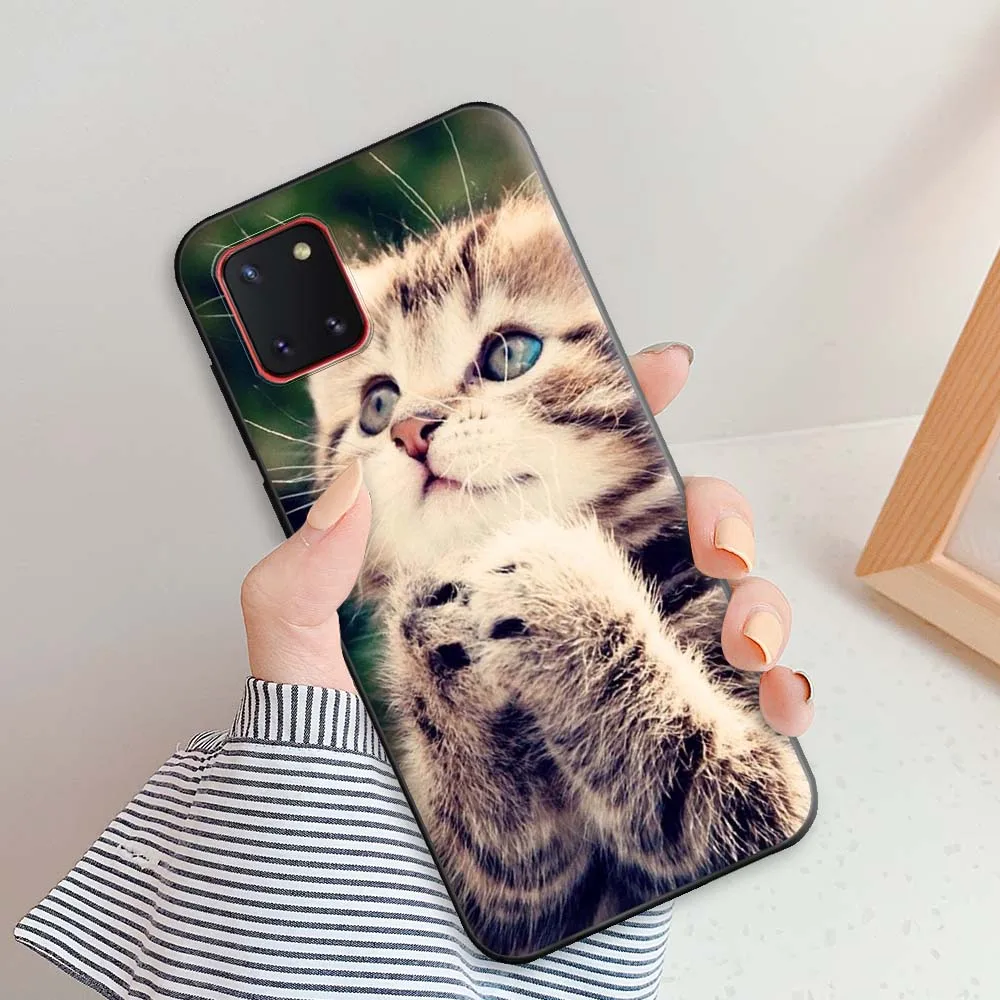 Чехол для Samsung Note 10 Lite задняя крышка A81 чехол телефона Galaxy мягкий модный бампер