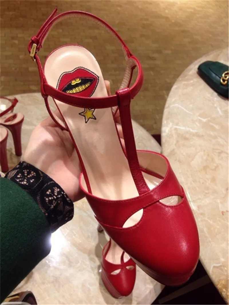 Высококачественные летние босоножки из натуральной коровьей кожи Женская обувь