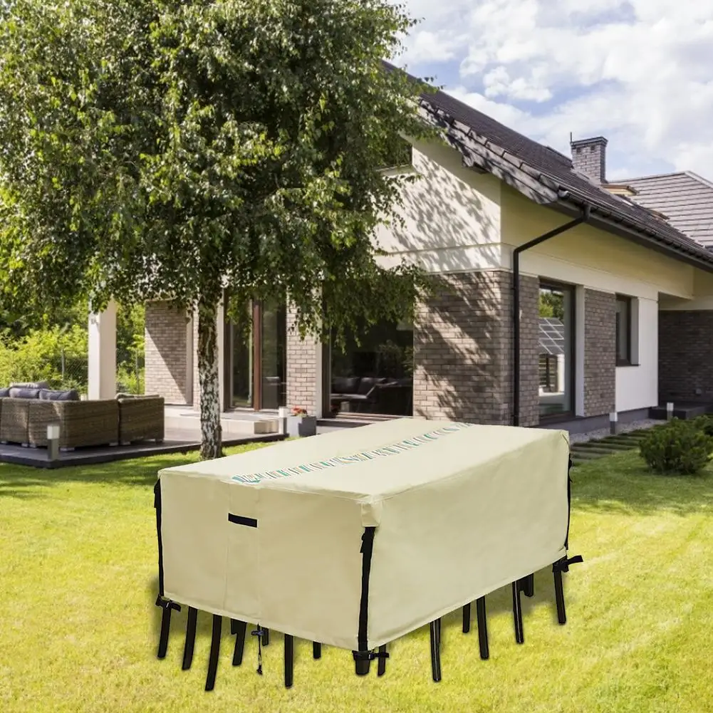 Square Dust Cover Waterproof Furniture For Terrace Table Outdoor Oxford Cloth Garden Sun Protection Dust-proof Tools | Дом и сад