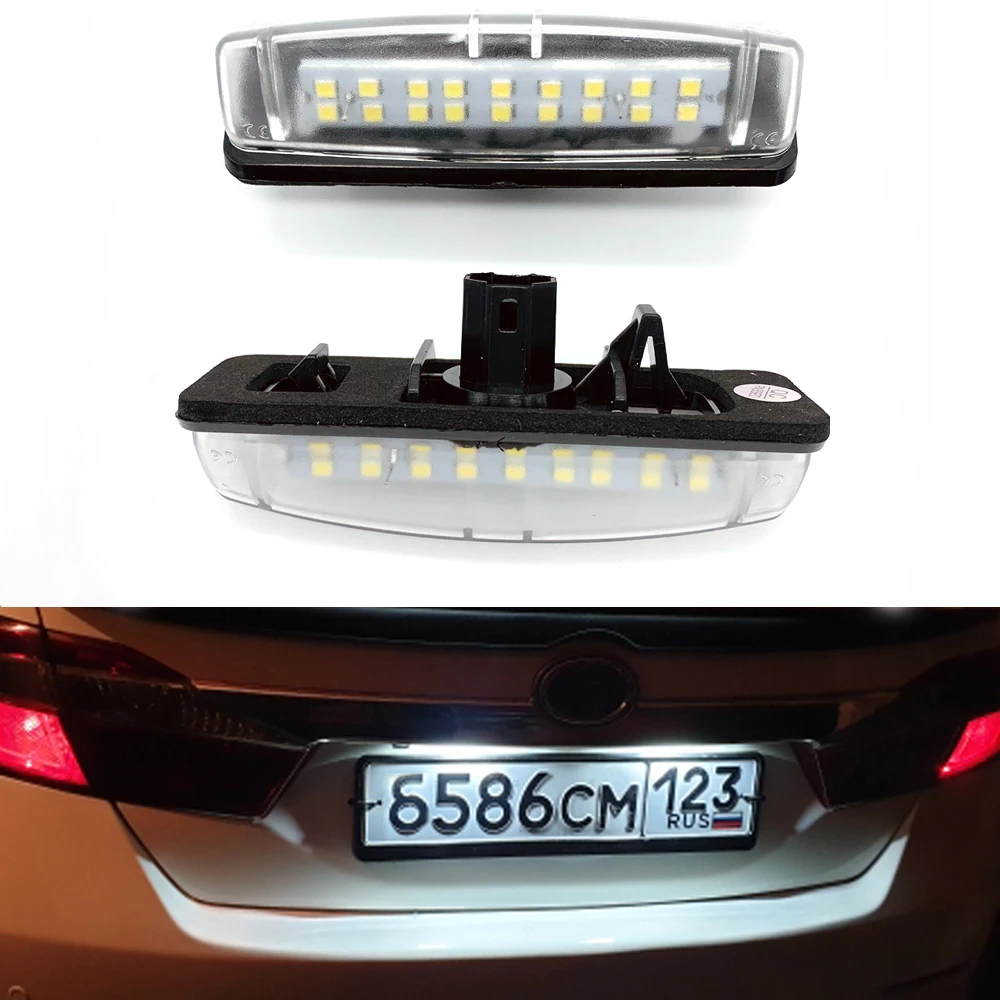 

t10 auto light led license plate light tail light car styling for Toyota Camry for toyota previa-acr 50 for Lexus accessories