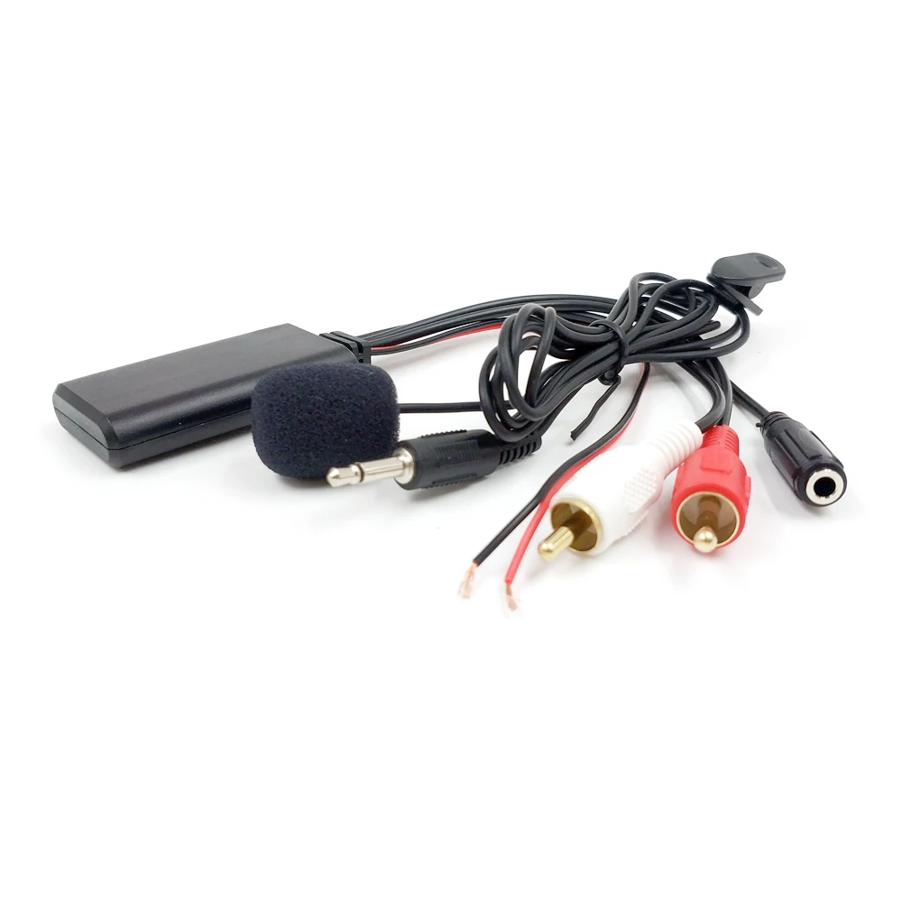 Адаптер Bluetooth для микрофона 3 5 мм RCA AUX Pioneer Hyundai Nissan Mitsubishi Outlander Mazda|Кабели адаптеры