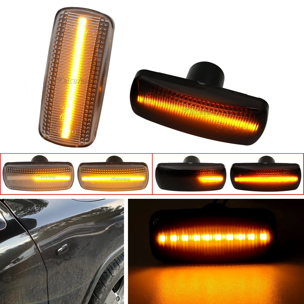 

Dynamic Turn Signal Lamp For Jeep Compass Patriot Commander Liberty Grand Cherokee Chrysler 200 300 Front Side Marker Light