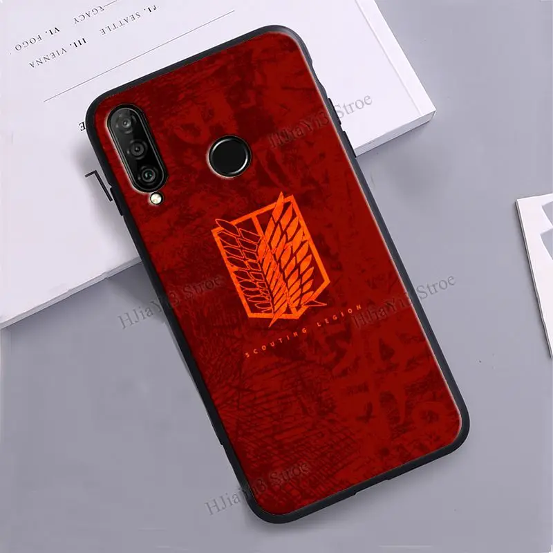 Чехол с логотипом символа атаки на титанов для OnePlus 9 Pro 8 Nord 9R 7T 8T чехол Realme C3 C11 C15 C21