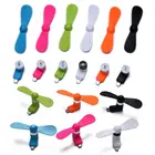 Портативный мини-вентилятор с Micro USB, 5 В, 1 Вт