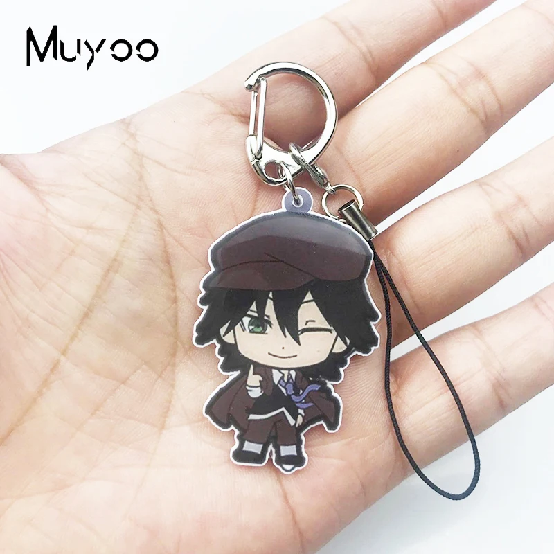 Цепочка для ключей с мультяшными персонажами из эпоксидной и акриловой смолы |