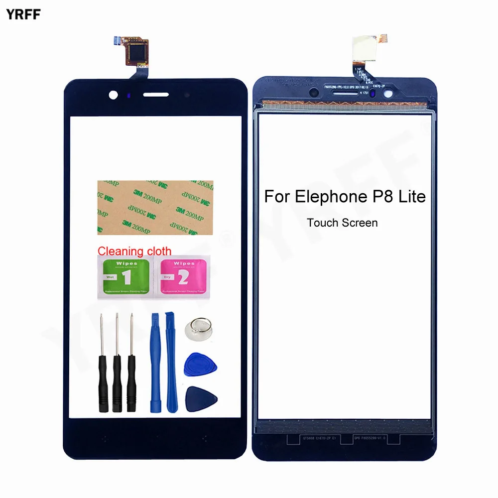 

Outer Glass Touch Sensor Panel For Elephone P8 Lite Touch Screen Digitizer Touch Screen Assembly Lens