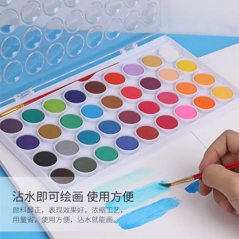 Товары для рукоделия портативная Акварельная краска моющаяся начинающих ручная