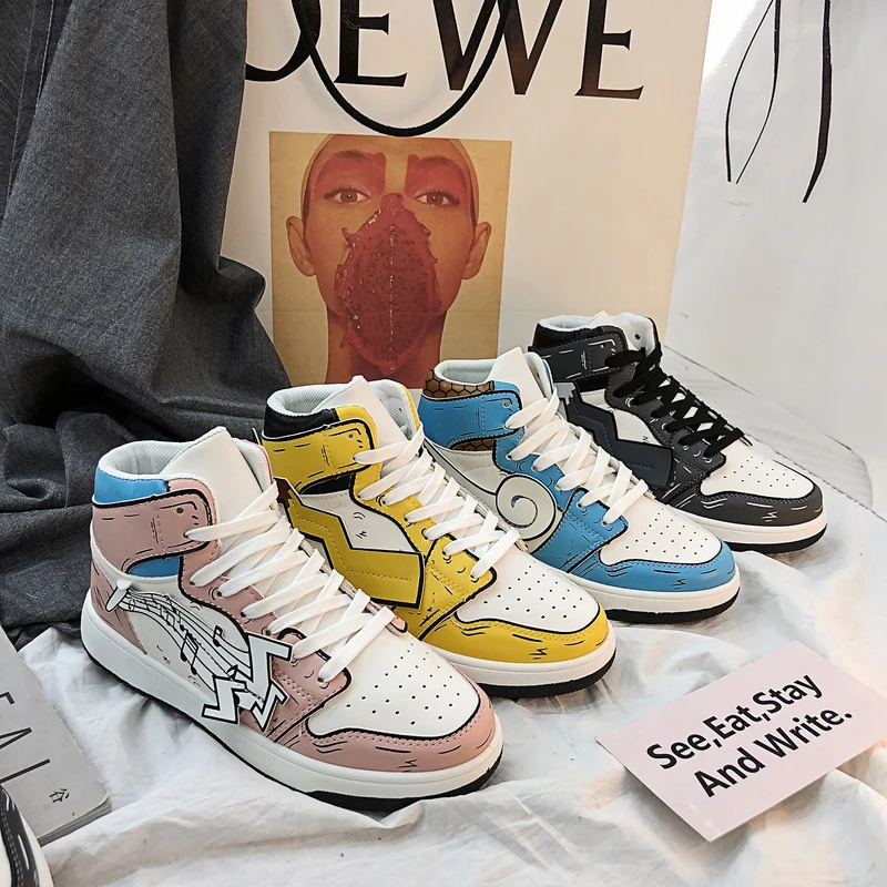 Женские баскетбольные кроссовки из натуральной кожи со звездами и стритболом