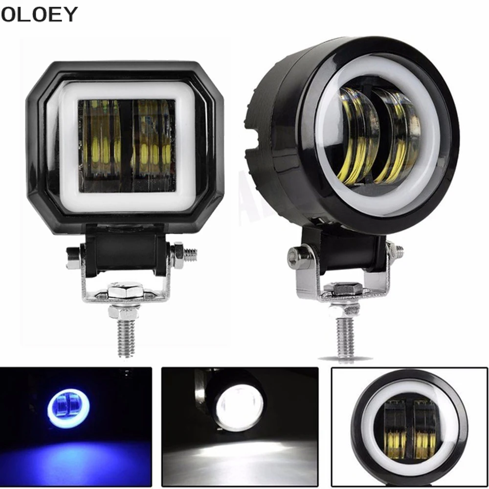 1 шт./2 шт. светодиодный автомобильный рабочий светильник для бара мини Точечный