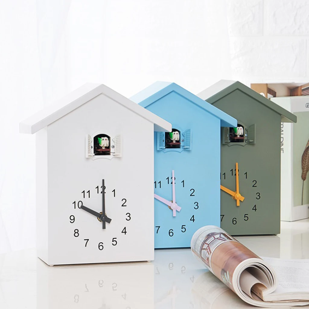 Бесшумные подметающие настенные часы Cuckoo Tell Time на батарейках детские подарки