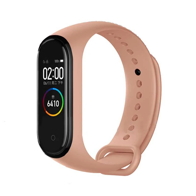 MotionFit силиконовый ремешок Браслеты Для Xiaomi Mi Band 4 3 наручный для Miband Ремешок