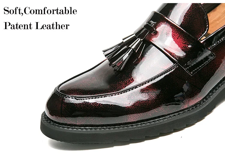 Thick Bottom Mens Dress Shoes Men Bring Brand Wedding Shoes Luxury Italian Casual Office Formal Loafers Boats Leather Shoes Men