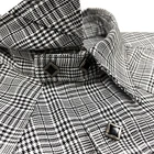 21W32 Азиатский размер Подлинная супер качество стильная прочная облегающая мужская хлопковая рубашка 9 унций 260 гм2