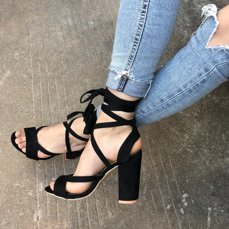 

2019 women pumps ankle straps high heel women shoes sued ladies shoes high heels wedding shoes fish mouth high heels