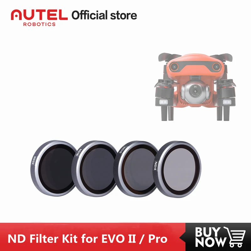 

Autel Robotics ND Filter Kit for EVO II / Pro 6K 8K Neutral Density Lens Filter Drone Accessories ND 4 8 16 32 nd filter camera