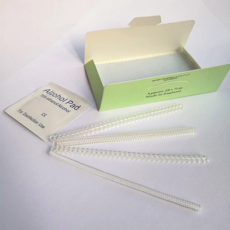 

10 Pcs Transparent Spiral Tightener Ring Size Adjuster Reducer Resizing Tools B36D