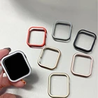 Защитный чехол для apple watch 7SE65432 44 мм 40 мм 42 мм 38 мм 45 мм 41 мм, чехол для iwatch, металлический корпус, защита от царапин, металлическая рамка