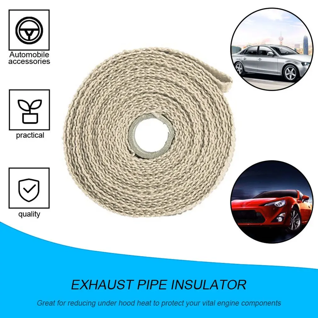 Негорючий турбо коллектор изоляционный выхлопной оберточная лента термальные