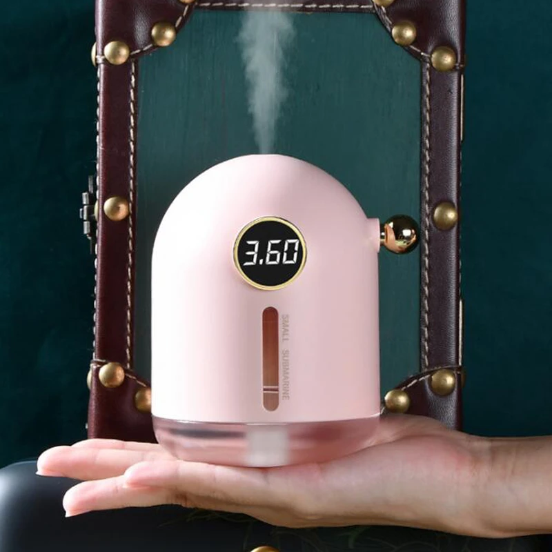 

300ml Portable Humidifier Home Wireless Submarine Humidifier Aroma Oil Diffuser USB Ultrasonic Air Humidificador Mist Maker