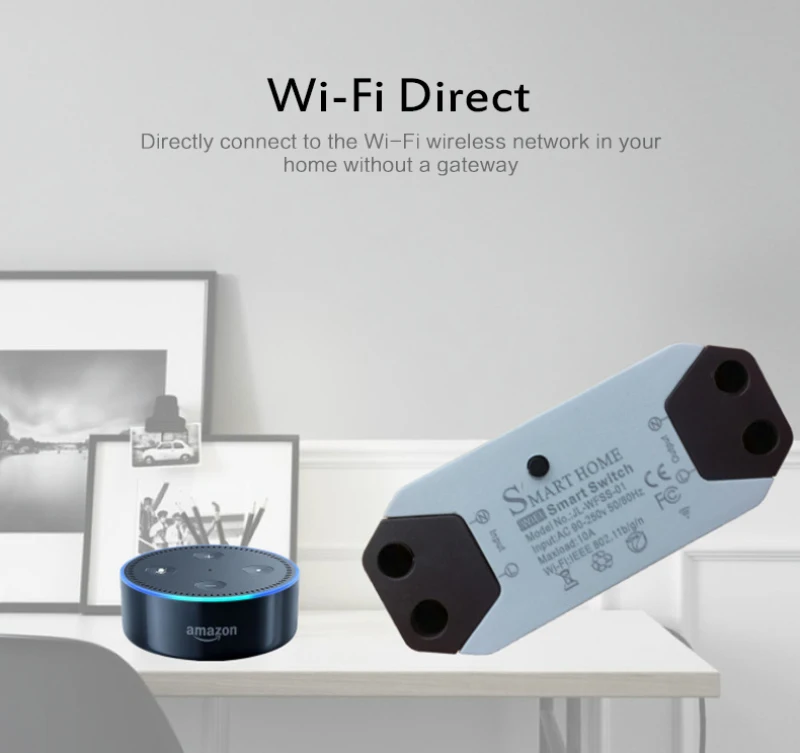 Новый Умный дом Wifi переключатель беспроводной пульт дистанционного управления