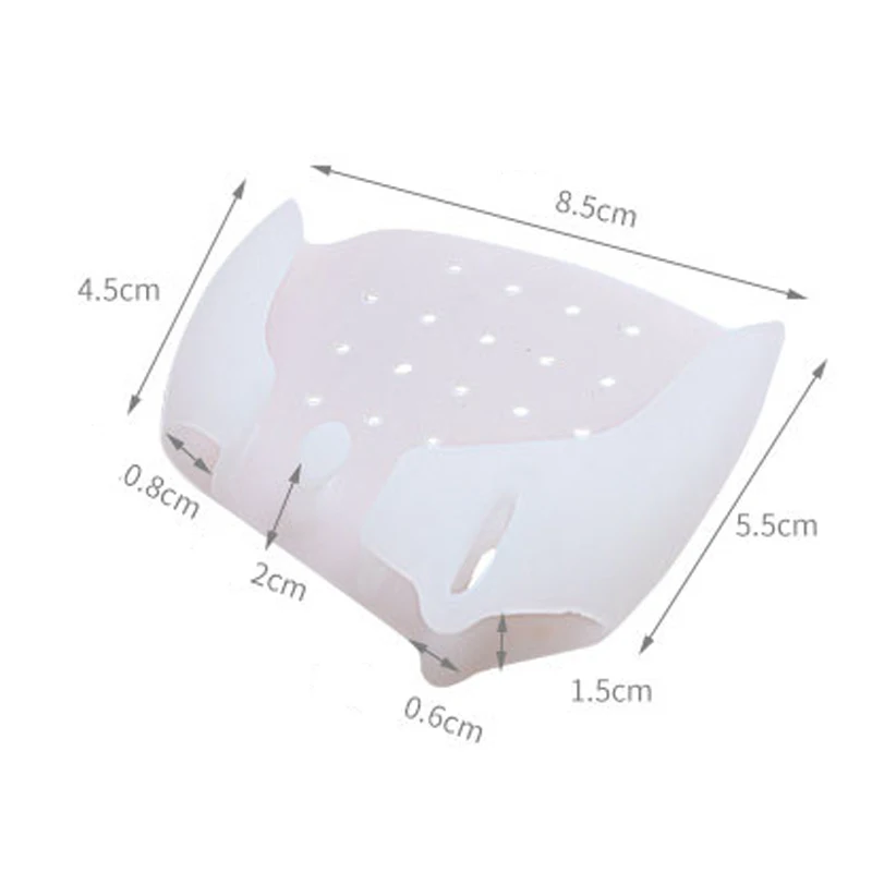 

1-2Pair Silicone Toe Separators Cushion Pads Feet Straightener Hallux Valgus Bunion Corrector Orthopedic Foot Pedicure Tools