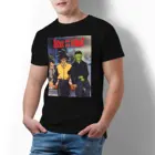 Футболка мужская с принтом манги, 100 хлопок, оверсайз