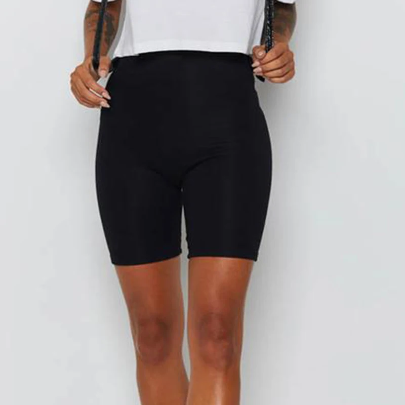

Sexy Booty Shorts Summer Female High Waist Seamless Biker Shorts High Waist Sport Shorts Yoga Slim Hip-Up Breathable Hot Pants