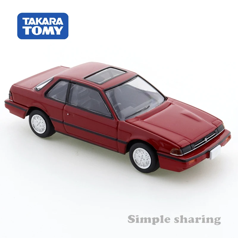 TOMICA LIMITED винтажные NEO LV-N146c 1/64 HONDA PRELUDE 2 0 Si 1985 красный автомобиль детские игрушки