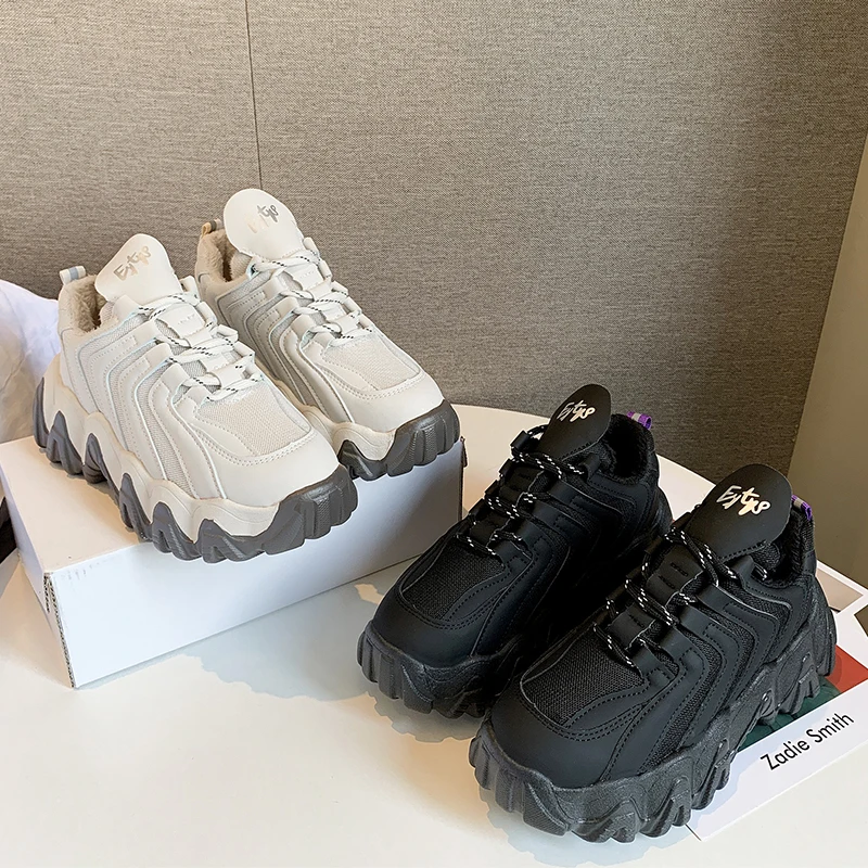 

2021 autumn new net red sports dad shoes female students 2020 autumn and winter women's shoes ins trend shoes casual shoes W585