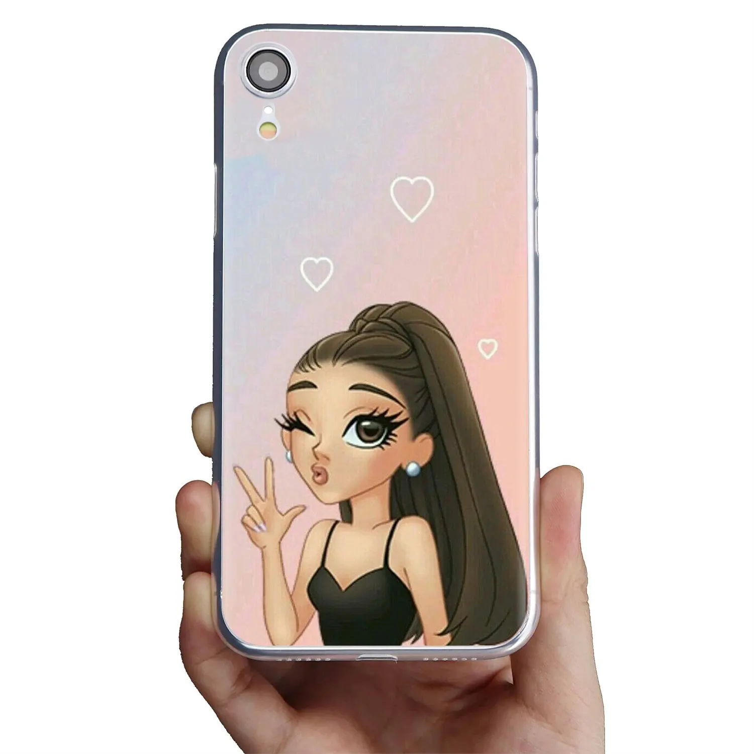 Мягкий чехол с рисунком кошки Ариана Гранде для ZTE Blade A910 A610 A530 A510 Oneplus One plus 3T 5T 6T 6 7