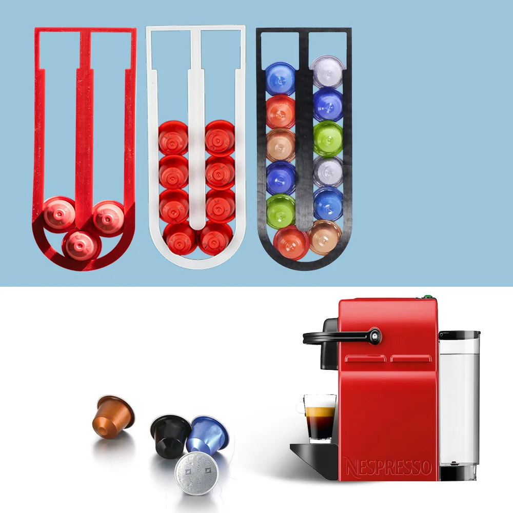 2020 новый ящик Nespresso для хранения 10 капсул стойка кофейных кухонные металлические