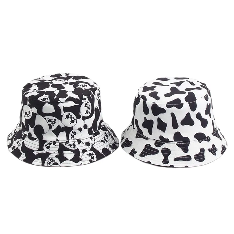 Женская Солнцезащитная шляпа защитная круглая Двусторонняя с принтом зебры