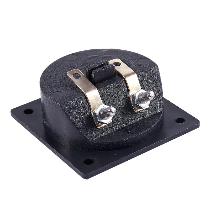 Square Shape Double Binding Post Type Speaker Box Terminal Cup Black | Электроника