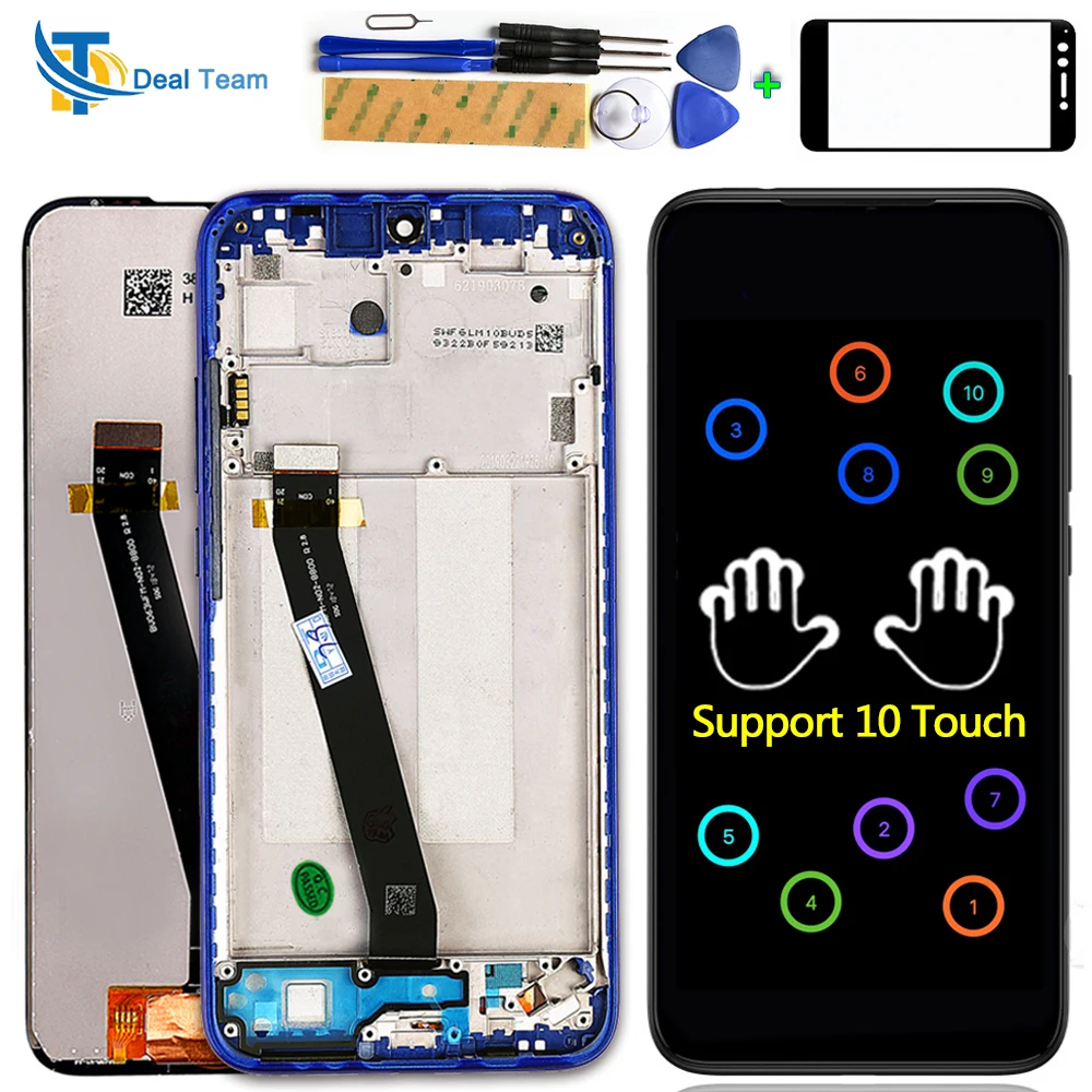 Качество AAA для Xiaomi Redmi 7 ЖК дисплей 1520*720 сенсорный экран 6 26 дюймов дигитайзер в