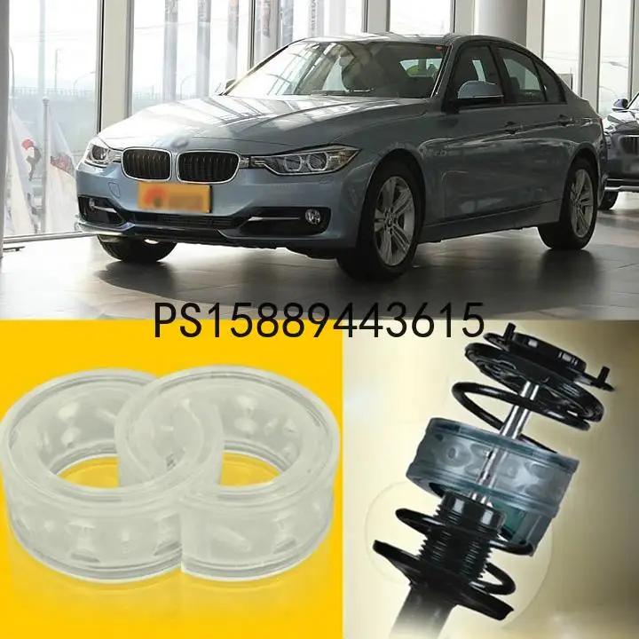 

2pcs Power Front /Rear Shock Suspension Cushion Buffer Spring Bumper For BMW 320I