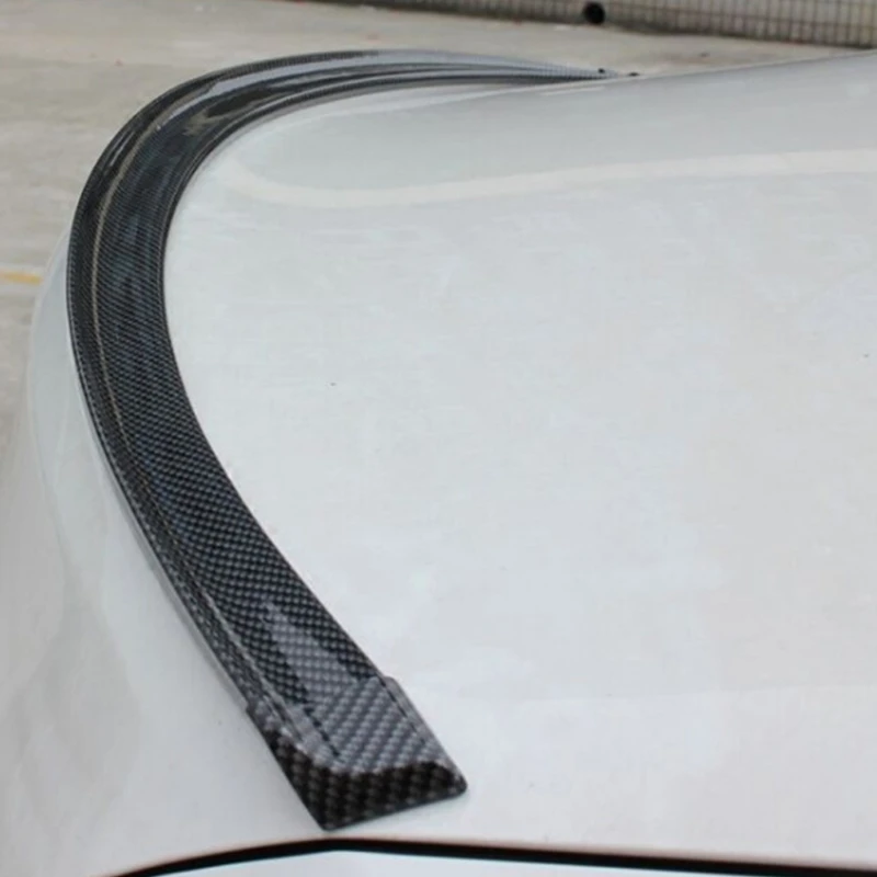 

Carbon Fiber Car Rear Wing Lip DIY Refit Spoiler Tail Front shovel Luxury Kit L9CE
