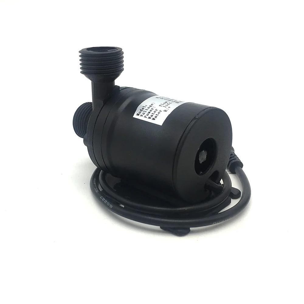 DC12V 24V бесщеточный мотор для водяного насоса 800L/ч Макс подъем 5m погружной водяной