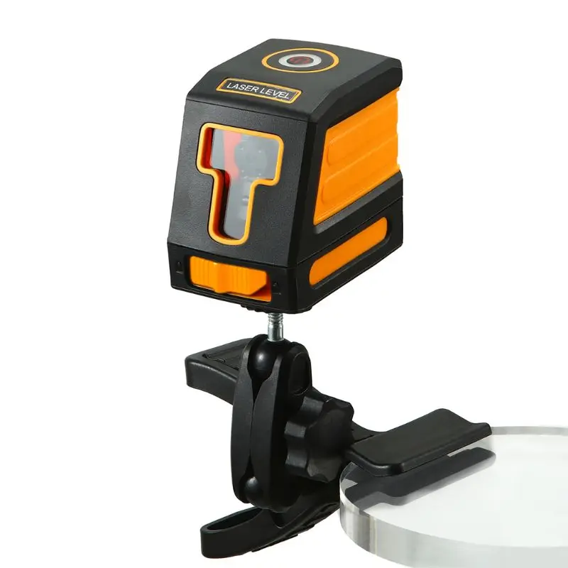 

2 Lines Level Self-leveling Red Cross Lines IP54 with Bracket Clip